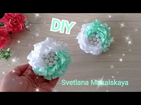 Видео: Какие очаровательные пышные бантики. Школьные бантики на каждый день.