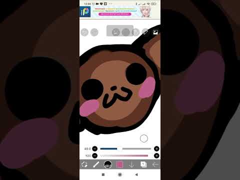 Видео: Нарисовала обезьяну 🐵🐵🐵❤️❤️