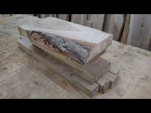 Видео: Простой табурет из обрезков старого дуба / Making a simple DIY stool from old oak scraps