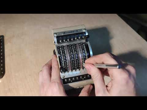 Видео: Обзор механической счётной техники для CHAOS UNDEFINED CONFERENCE 2022