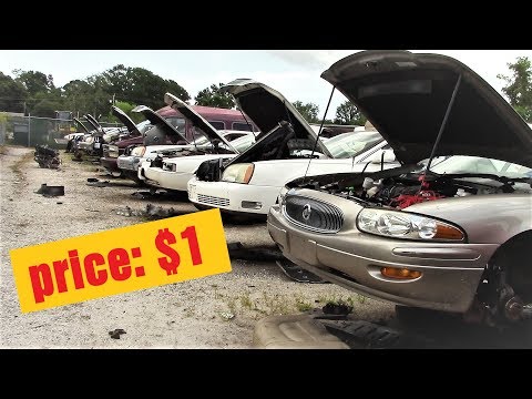 Видео: Что можно купить на автосвалке в Америке ?/ б/у машина