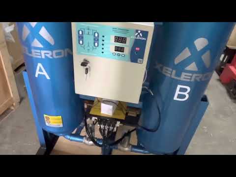 Видео: Двухколонный адсорбционный осушитель горячей регенерации Xeleron QE038