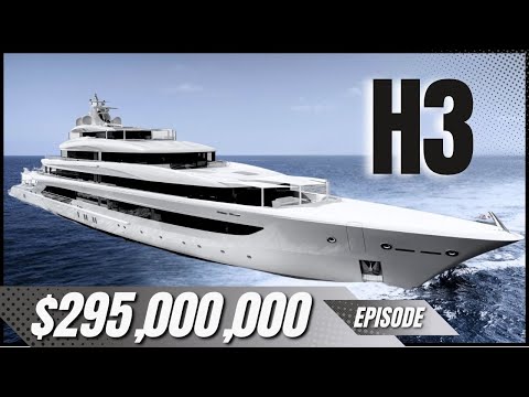 Видео: Внутри впечатляющей суперъяхты H3 стоимостью 295 000 000 долларов