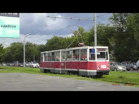 Видео: Hижегородский трамвай КТМ-5 - Old KTM-5 Trams in Nizhny Novgorod, Russia.