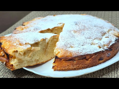 Видео: Супер вкусный яблочный пирог. Можно готовить с любой ягодой.