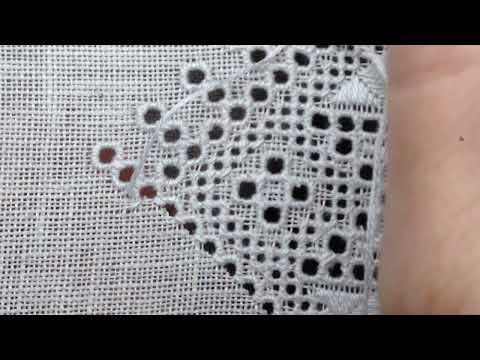Видео: Процес вишивки. Шов dovbane.