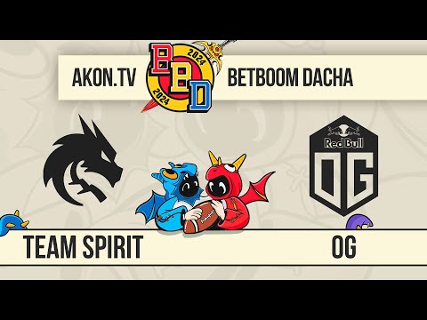 Видео: ДОТА2 [RU] Team Spirit vs OG [bo2] BBD 2024 Winter, Group Stage, Group В