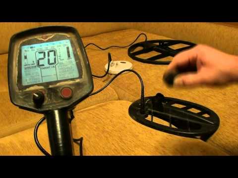 Видео: Fisher F75 SE  тест на  империю , деньги , медь.avi