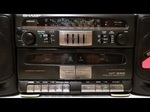 Видео: SHARP WF 929ZBK РЕМОНТ МАГНИТОЛЫ