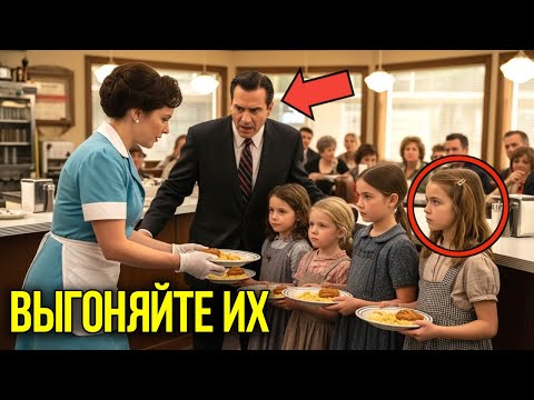 Видео: Официантка Кормила Четырёх Девочек-Сирот В Течение 10 Лет — Спустя 12 Лет У Её Дома Остановился