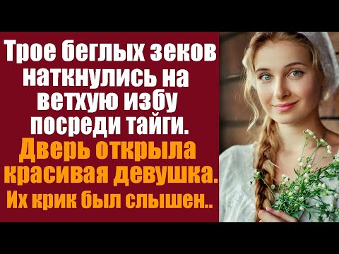 Видео: Трое беглых наткнулись на ветхую избу посреди тайги. Дверь открыла красивая девушка. Их крики...