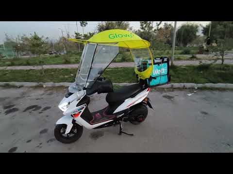 Видео: Мой новый скутер maxxi, galaxy