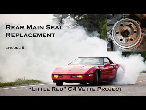 Видео: Замена заднего главного сальника C4 Corvette, Эпизод 6