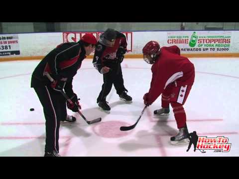 Видео: Игрок НХЛ Уэйн Примо делится советами, как выигрывать вбрасывания — Howtohockey.com