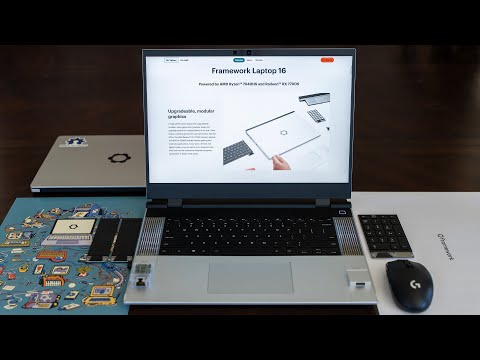 Видео: Ноутбук Framework 16: сборка и тесты. Длинный обзор