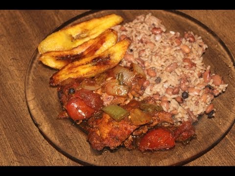 Видео: КАК ПРИГОТОВИТЬ НАСТОЯЩЕЕ ЯМАЙСКОЕ ТУШЕНОЕ КУРИНОЕ МЕНЮ, ЯМАЙСКИЙ РИС И ГОРОХ С ЯМАЙСКИМИ ПЛАНТАНАМИ