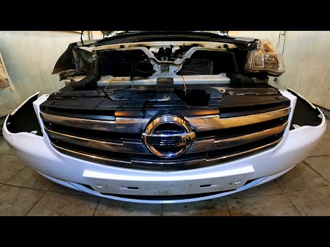 Видео: Снимаем передний бампер Nissan Almera 2012-2018год