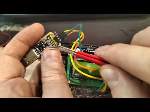 Видео: прошивка квазар арм + программатор