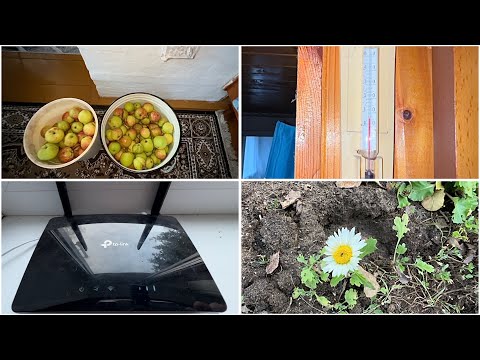 Видео: 3 ноября. Дачный домик. Роутер. Стало красиво.