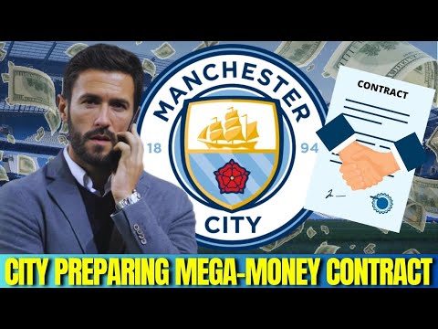 Видео: 🚨 ОГРОМНЫЕ новости о трансферах «Манчестер Сити»: клуб готовит мегаденежный контракт!