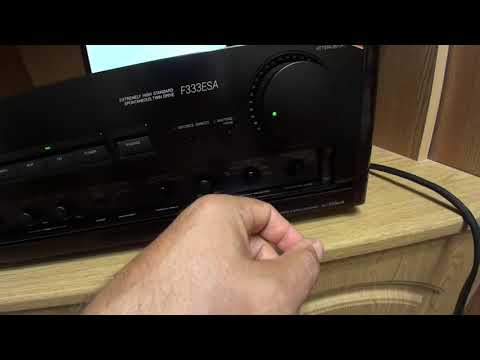 Видео: Sony TA-F 333 ESA. Работа.