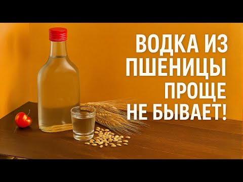 Видео: 🔥 ВОДКА ИЗ ПШЕНИЦЫ ДОМА! ЛЕГКО И ВКУСНО 💥