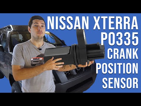 Видео: Как снять датчик положения коленвала на Nissan Xterra/Frontier. Код неисправности P0335