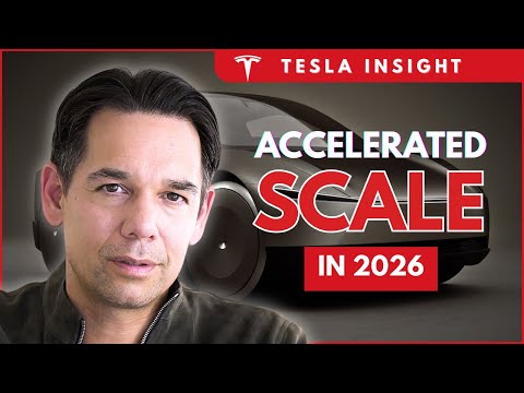 Видео: Почему Tesla Cybercab будет масштабироваться в 2026 году