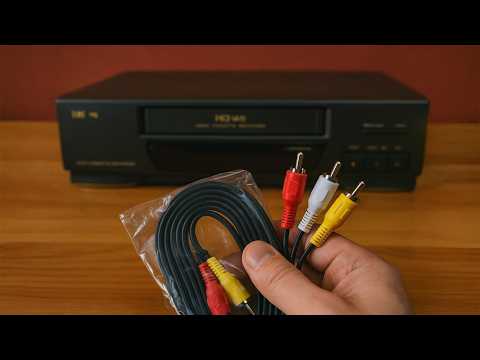Видео: Купил RCA-кабель и воткнул его в видеомагнитофон! И вот что из этого получилось