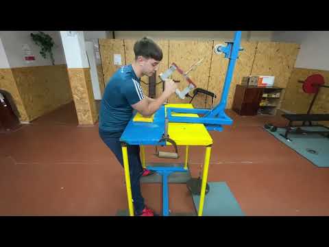 Видео: Спеціалізовані тренування  на розвиток м’язів рук, плечей та спини. тренер ЗФП Шарапов Сергій