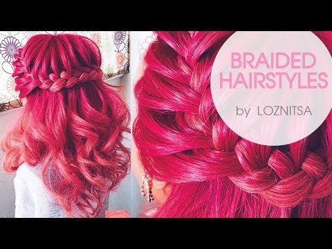 Видео: ПРИЧЕСКА НА ПЕРВОЕ СЕНТЯБРЯ ... Воздушные локоны на утюжек ★ BRAIDED HAIRSTYLES