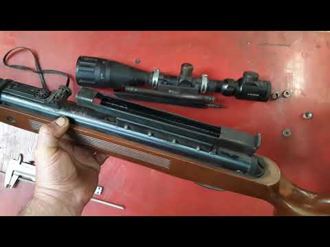 Видео: оптический прицел для пневматической винтовки , самодельный кронштейн для пневматики