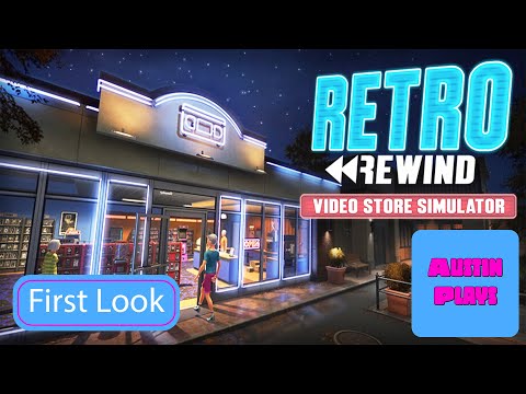 Видео: Открываете ностальгический видеомагазин в 2025 году?! | Демоверсия Retro Rewind Simulator: первый...