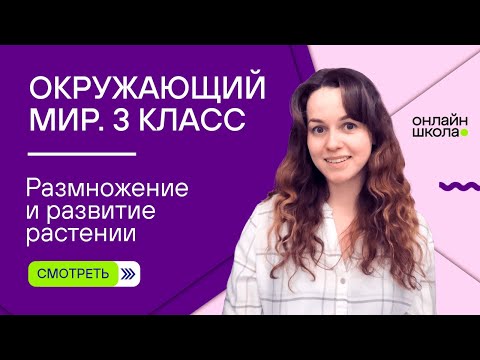 Видео: Размножение и развитие растений. Видеоурок 11. Окружающий мир 3 класс