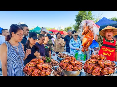 Видео: Самый жаркий утренний рынок в Тайюане, Китай, рай для любителей углеводов!