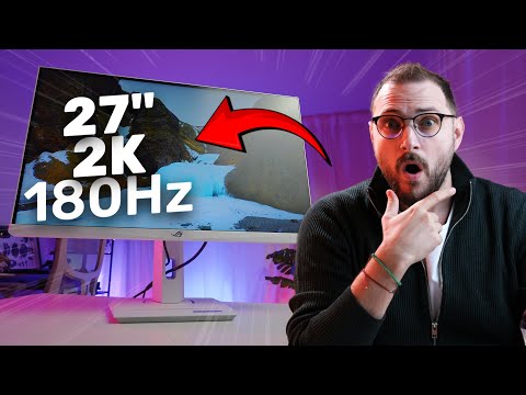 Видео: Бял, стилен и бърз – ROG Strix XG27ACS-W заслужава внимание! 👀🖥️