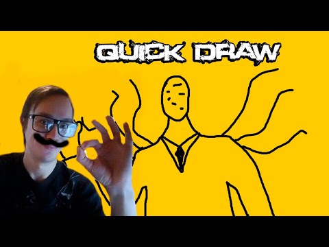 Видео: Компьютер гадает мои рисунки за 20 СЕК в Quick, draw!