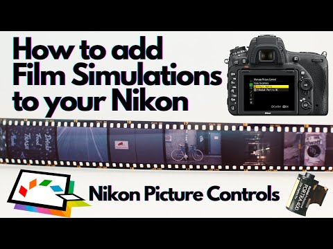 Видео: Как добавить имитацию пленки (или Picture Controls) на вашу цифровую камеру Nikon