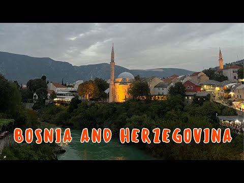 Видео: Босния и Герцеговина | Сараево, водопад Кравица, Мостар, Благай