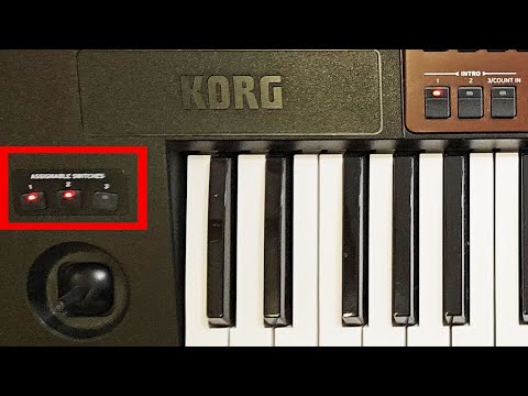 Видео: Korg pa 700: Назначаемые ручки, переключатели и джойстик