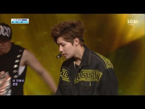 Видео: Генри [Trap (feat Taemin)] @SBS Inkigayo Популярная песня 20130617
