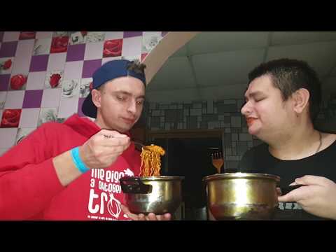 Видео: Ночной перекус корейская лапша самянг в 3:35 ночи