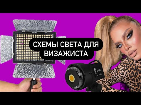 Видео: Свет для фото визажиста