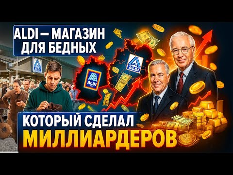 Видео: ALDI – Магазин для бедных, который сделал миллиардеров