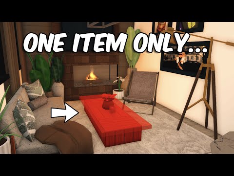 Видео: Здание в Блоксбурге, но я могу использовать предмет только ОДИН РАЗ...