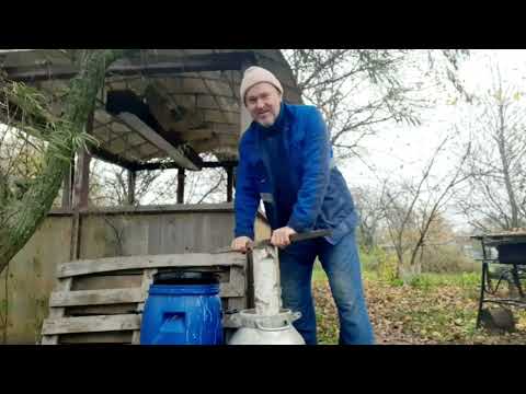 Видео: Ставлю брагу для чачи из винограда Изабелла.