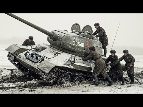 Видео: Насколько суровой была жизнь танкиста в Т-34 зимой?
