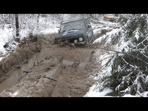 Видео: Стандартная  НИВА 2121 на бездорожье! Возможности стандартной нивы на бездорожье!