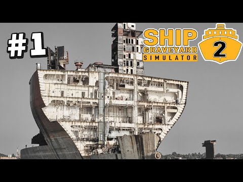 Видео: Распил Корабля Mariner #1 - Ship Graveyard Simulator 2