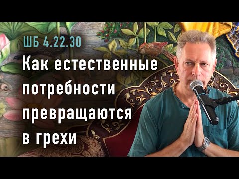 Видео: 2024-06-09 - ШБ 4.22.30 - Как естественные потребности превращаются в грехи